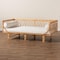 Bali & Pari Davida Modern Bohemian Natural Brown Rattan Daybed 241-13406-ZORO - alternate 8